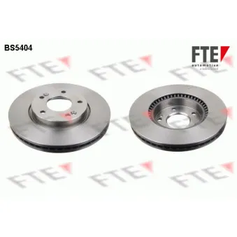 Jeu de 2 disques de frein avant FTE BS5404