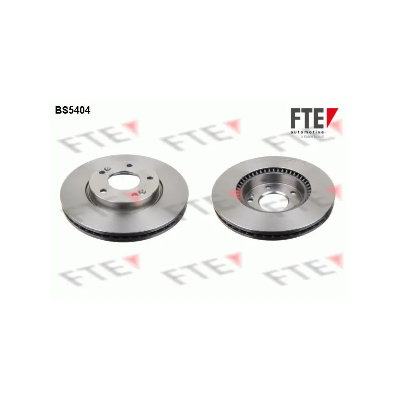 Jeu de 2 disques de frein avant FTE BS5404
