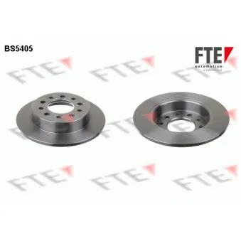 Jeu de 2 disques de frein arrière FTE BS5405