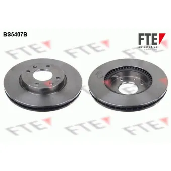 Jeu de 2 disques de frein avant FTE BS5407B