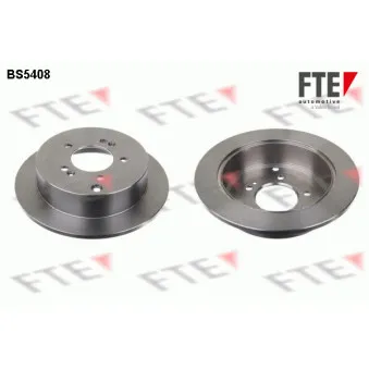 Jeu de 2 disques de frein arrière FTE BS5408