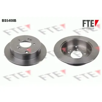 Jeu de 2 disques de frein arrière FTE