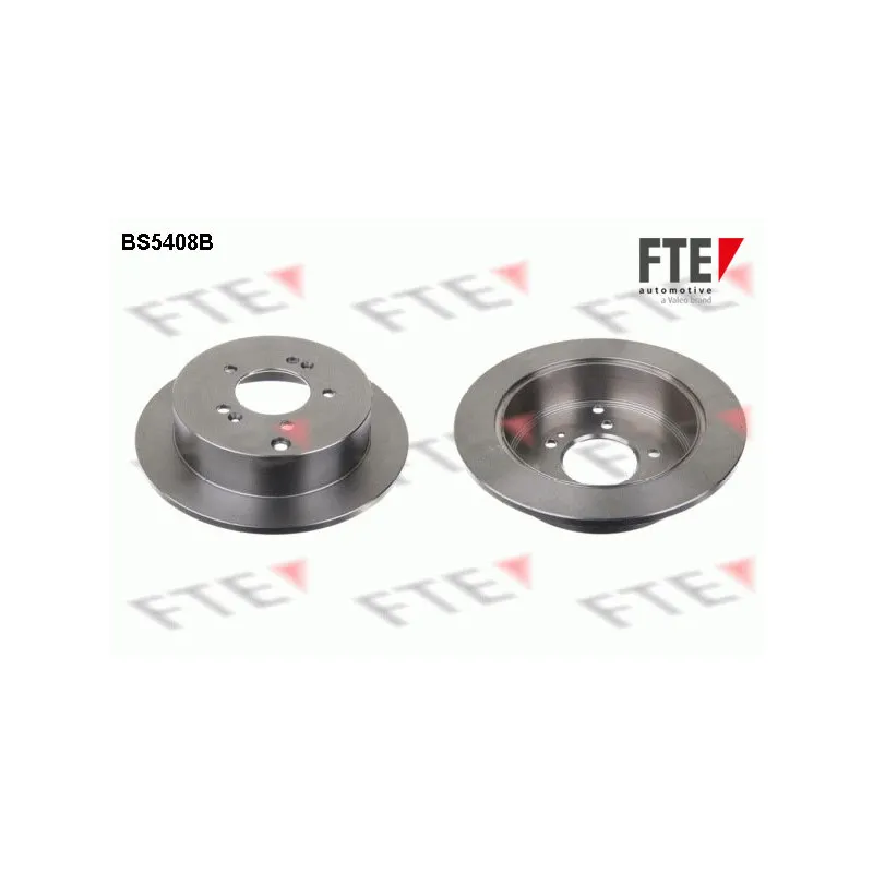 Jeu de 2 disques de frein arrière FTE BS5408B