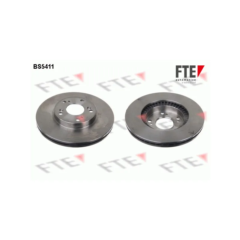 Jeu de 2 disques de frein avant FTE BS5411