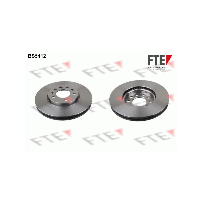 Jeu de 2 disques de frein avant FTE BS5412