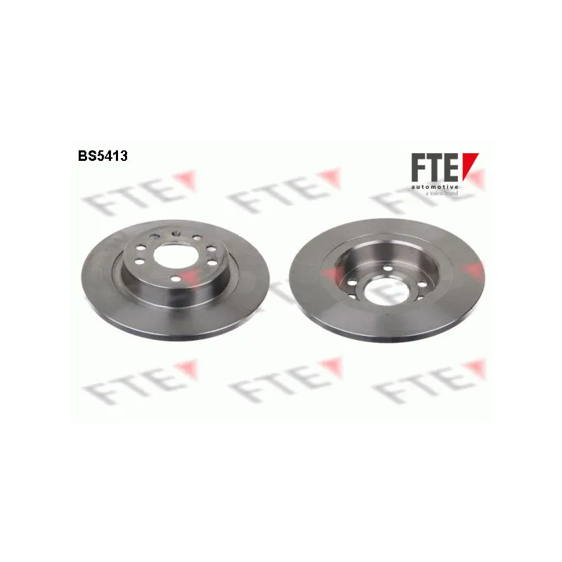 Jeu de 2 disques de frein arrière FTE BS5413