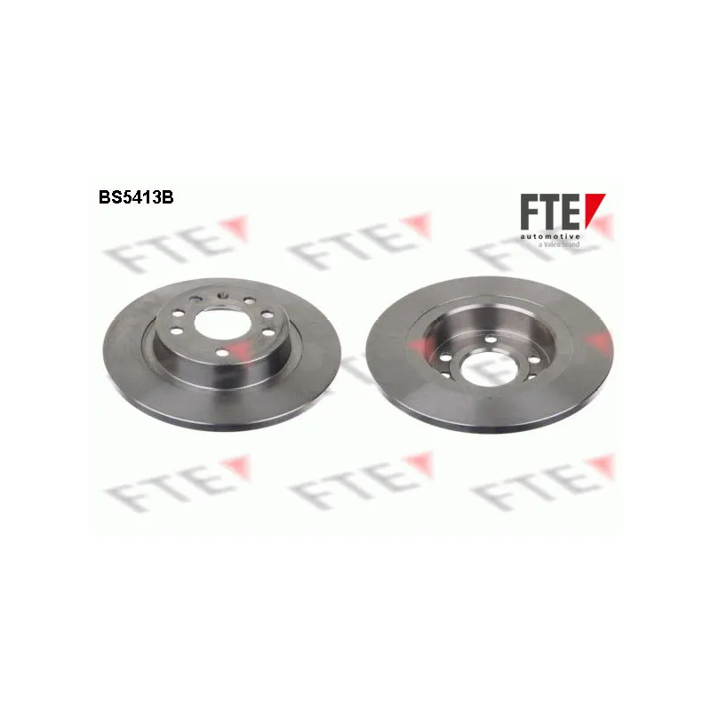 Jeu de 2 disques de frein arrière FTE BS5413B