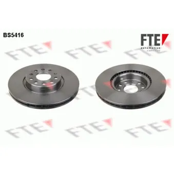Jeu de 2 disques de frein avant FTE BS5416