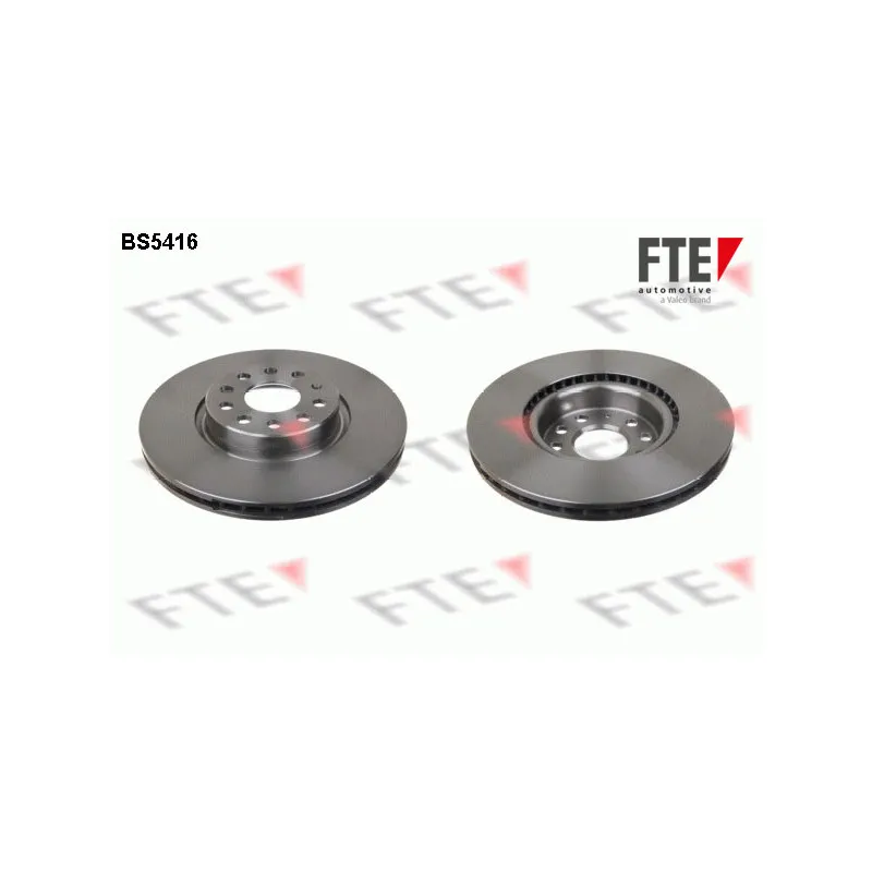 Jeu de 2 disques de frein avant FTE BS5416