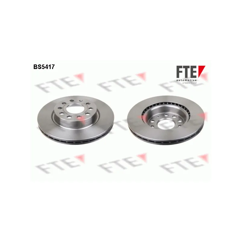 Jeu de 2 disques de frein avant FTE BS5417