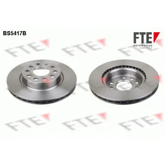 Jeu de 2 disques de frein avant FTE BS5417B