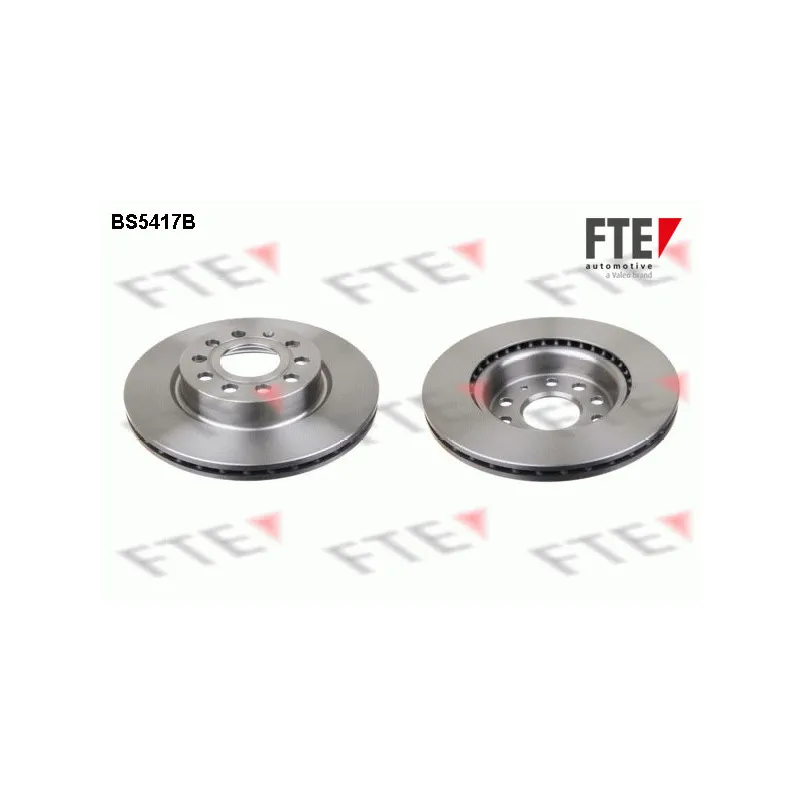 Jeu de 2 disques de frein avant FTE BS5417B