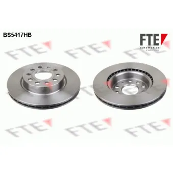 Jeu de 2 disques de frein avant FTE BS5417HB
