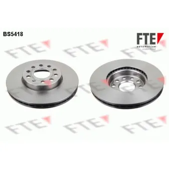 Jeu de 2 disques de frein avant FTE BS5418