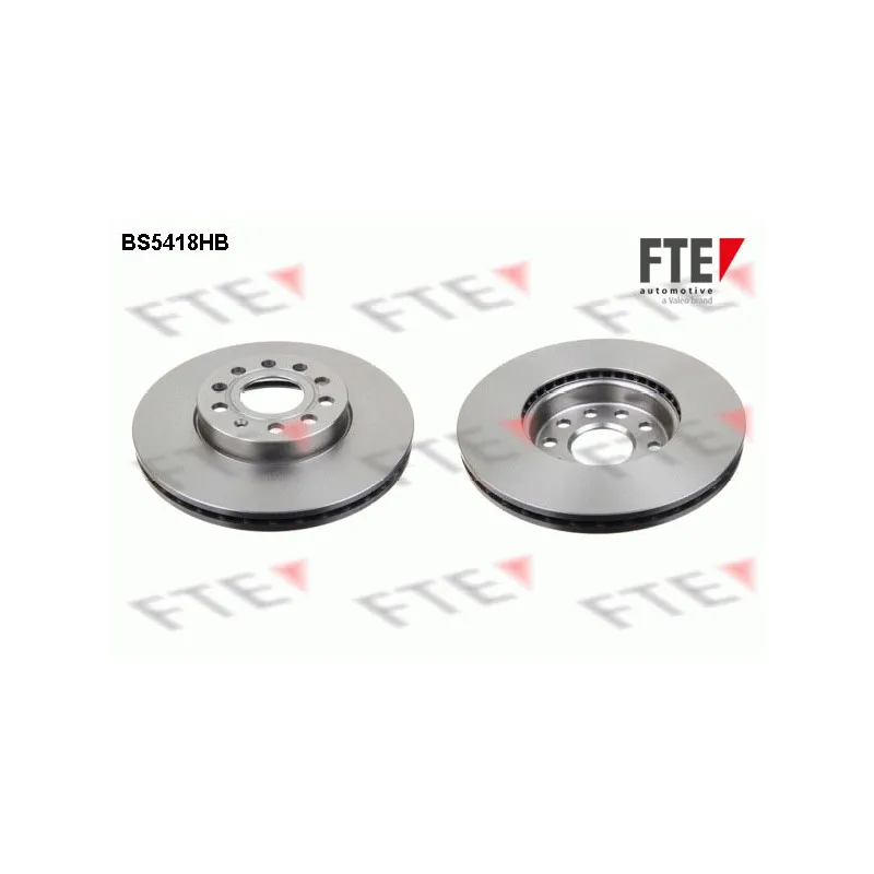 Jeu de 2 disques de frein avant FTE BS5418HB