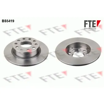 Jeu de 2 disques de frein arrière FTE BS5419