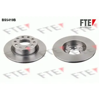 Jeu de 2 disques de frein arrière FTE BS5419B