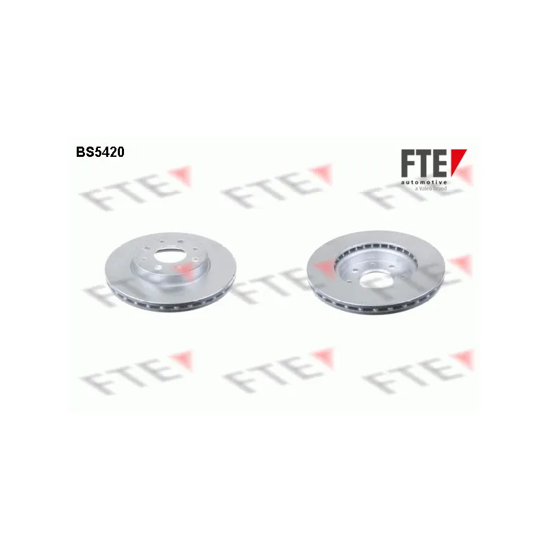Jeu de 2 disques de frein avant FTE BS5420
