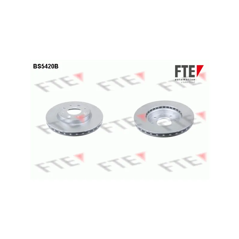 Jeu de 2 disques de frein avant FTE BS5420B