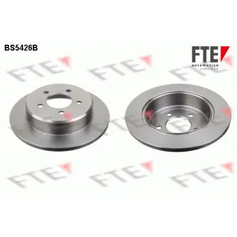 Jeu de 2 disques de frein arrière FTE BS5426B