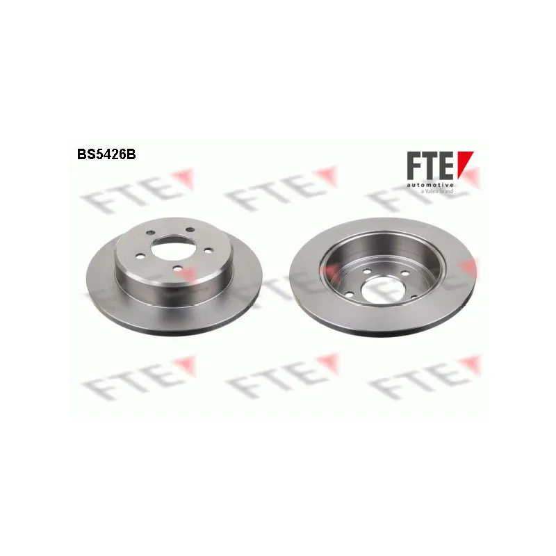 Jeu de 2 disques de frein arrière FTE BS5426B