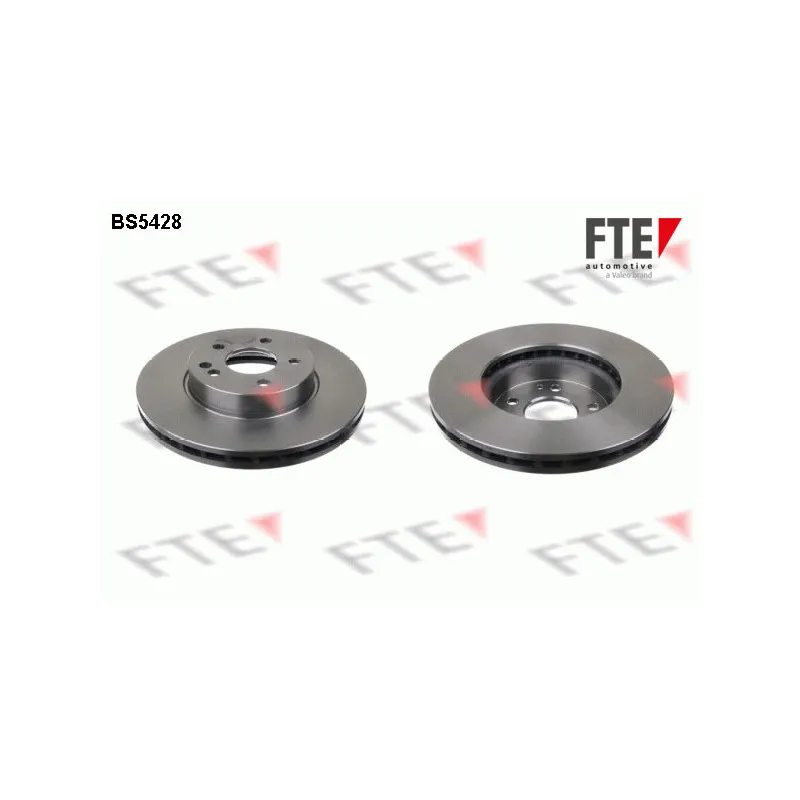Jeu de 2 disques de frein avant FTE BS5428