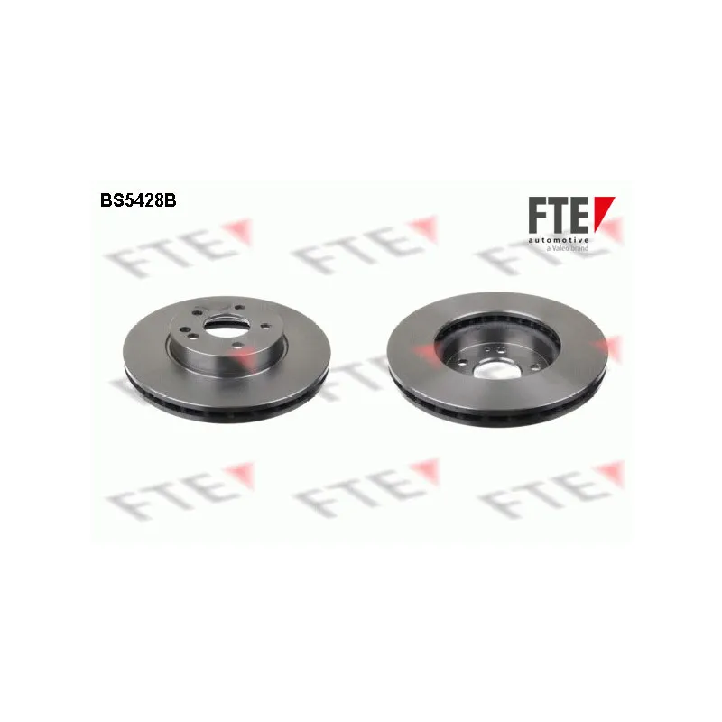 Jeu de 2 disques de frein avant FTE BS5428B