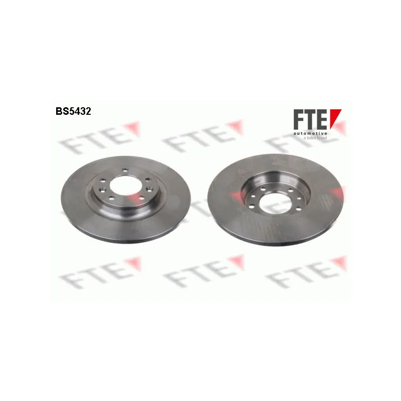 Jeu de 2 disques de frein arrière FTE BS5432