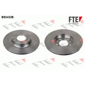Jeu de 2 disques de frein arrière FTE BS5432B