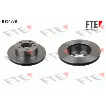 Jeu de 2 disques de frein avant FTE BS5433B