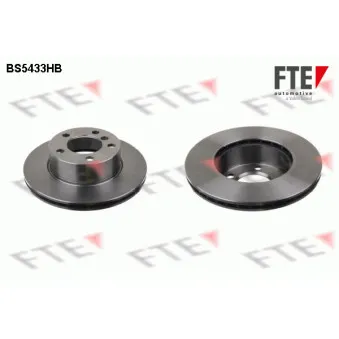 Jeu de 2 disques de frein avant FTE BS5433HB