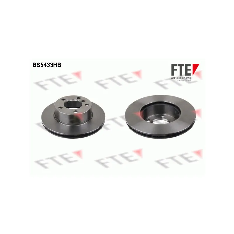 Jeu de 2 disques de frein avant FTE BS5433HB