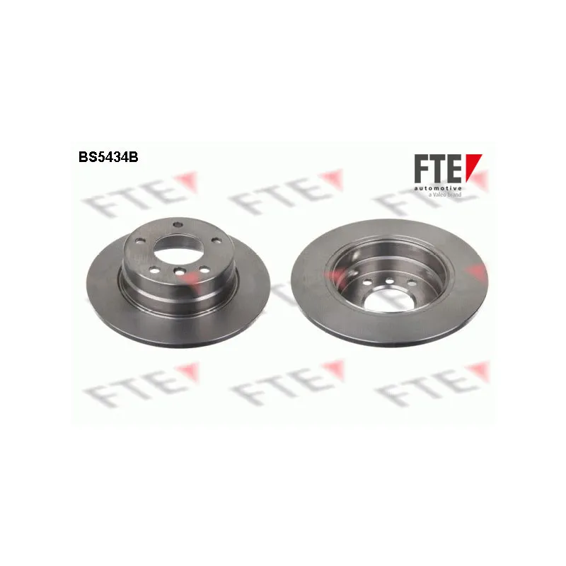 Jeu de 2 disques de frein arrière FTE BS5434B