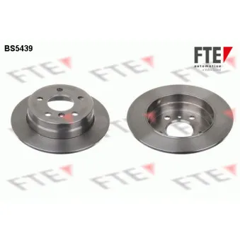 Jeu de 2 disques de frein arrière FTE BS5439