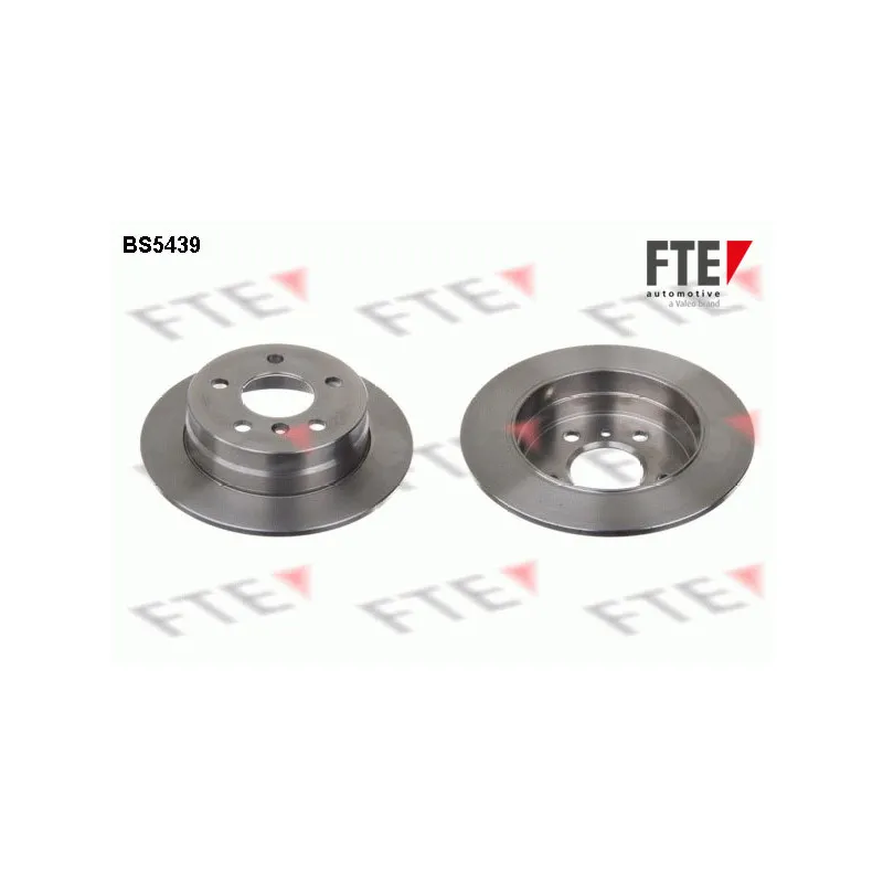 Jeu de 2 disques de frein arrière FTE BS5439