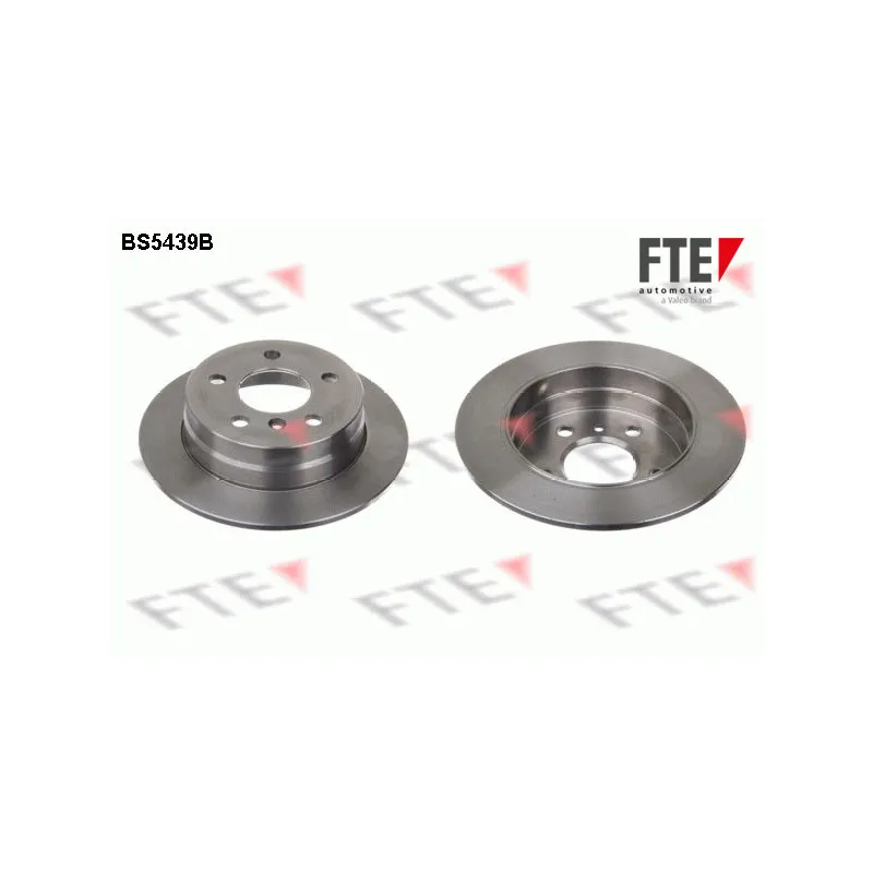 Jeu de 2 disques de frein arrière FTE BS5439B