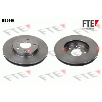 Jeu de 2 disques de frein avant FTE BS5440