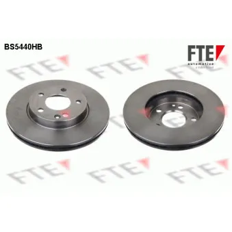 Jeu de 2 disques de frein avant FTE BS5440HB