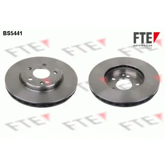 Jeu de 2 disques de frein avant FTE BS5441