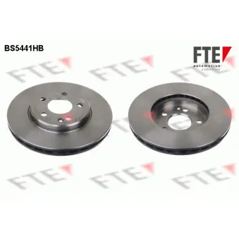 Jeu de 2 disques de frein avant FTE BS5441HB