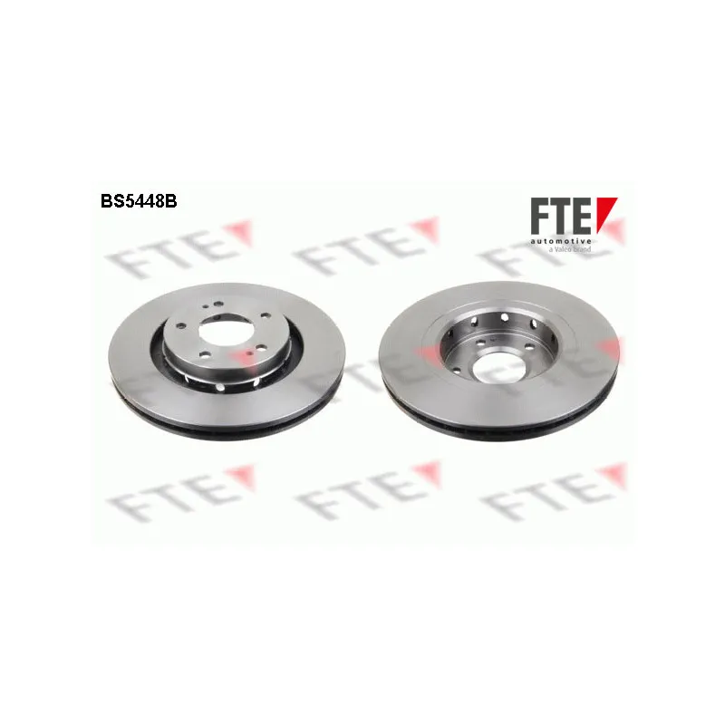 Jeu de 2 disques de frein avant FTE BS5448B