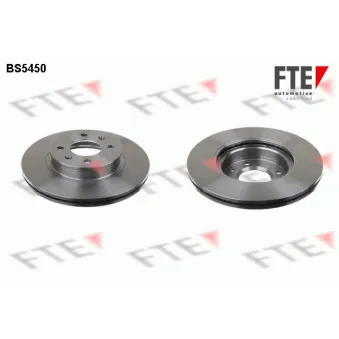 Jeu de 2 disques de frein avant FTE BS5450
