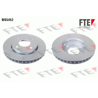 Jeu de 2 disques de frein avant FTE BS5452