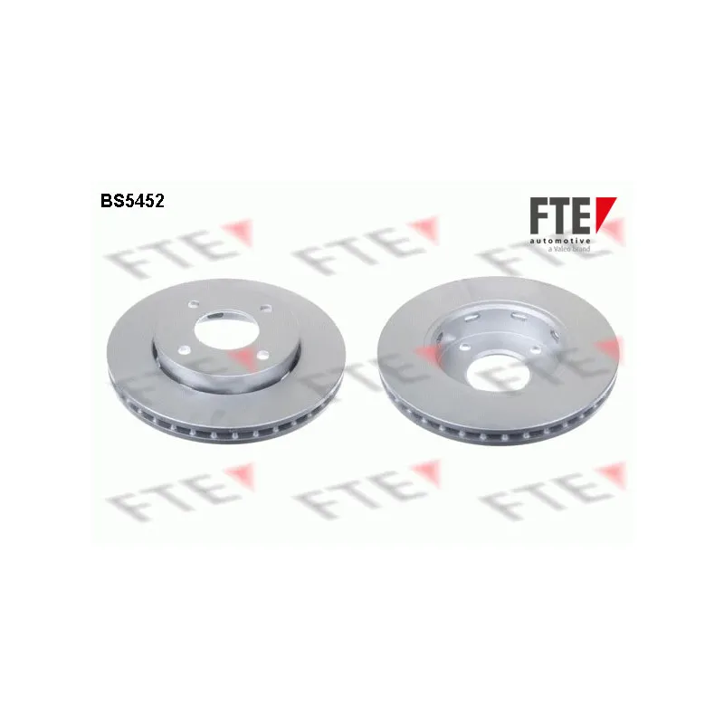 Jeu de 2 disques de frein avant FTE BS5452