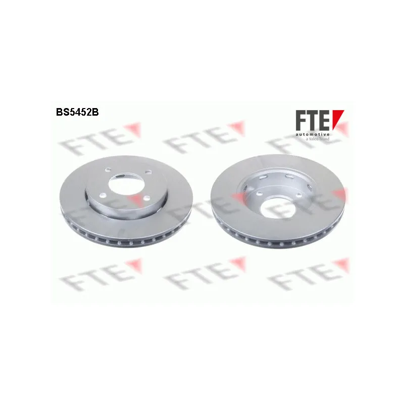 Jeu de 2 disques de frein avant FTE BS5452B