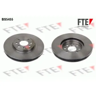 Jeu de 2 disques de frein avant FTE BS5455