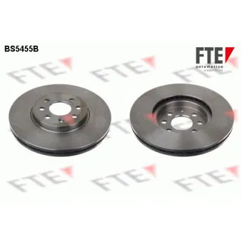 Jeu de 2 disques de frein avant FTE BS5455B