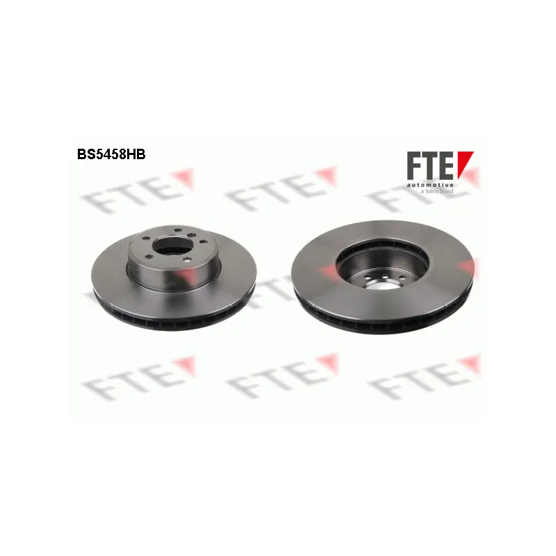 Jeu de 2 disques de frein avant FTE BS5458HB