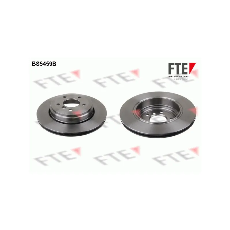 Jeu de 2 disques de frein arrière FTE BS5459B