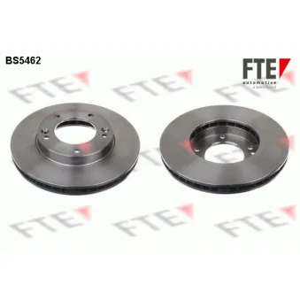 Jeu de 2 disques de frein avant FTE